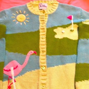 LILLY PULITZER GOLF MOTIF COTTON. Small.